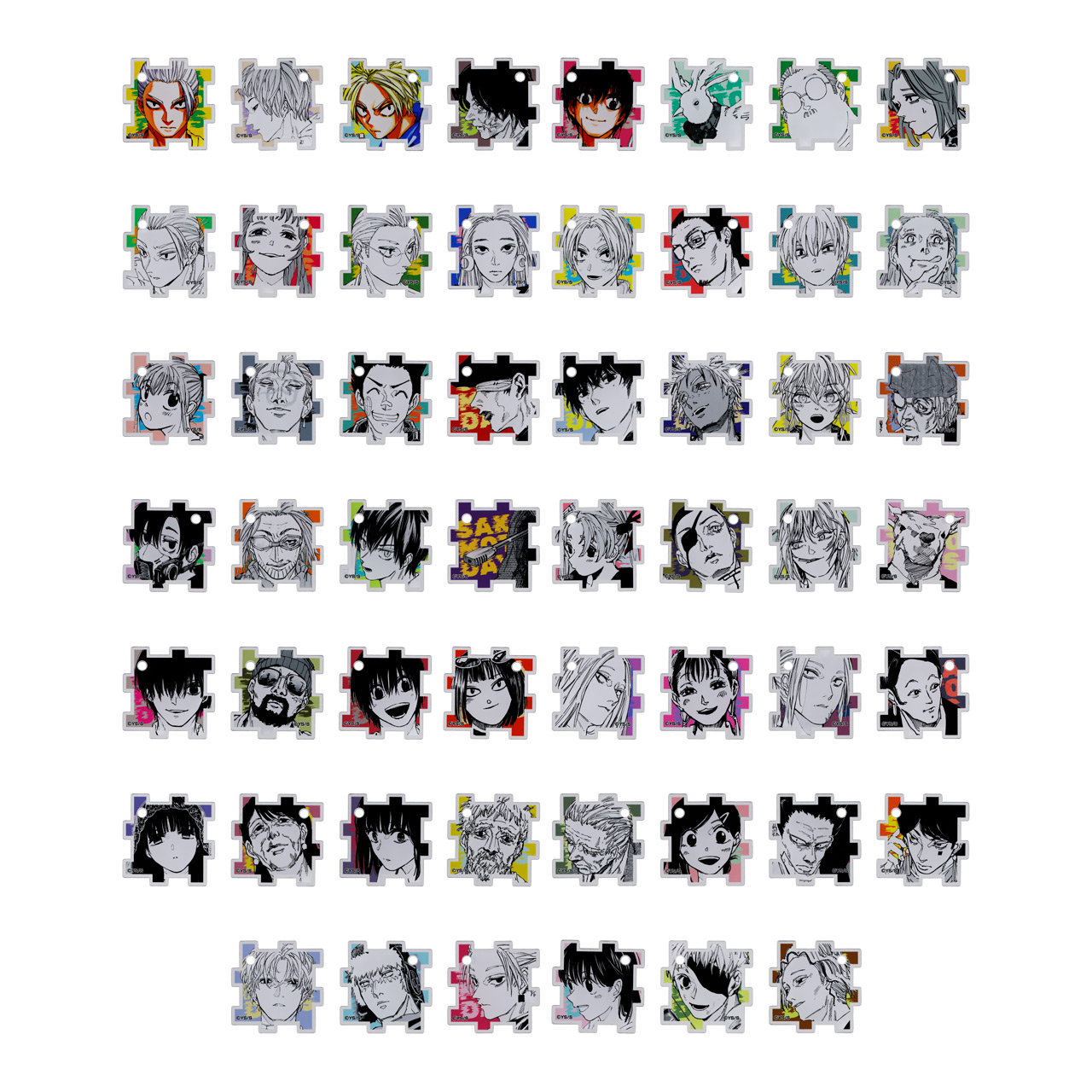 アクリルパズルコレクション (全27組/ランダム1組入り)